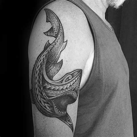 47 Tatuajes de tiburones maoríes Qué simbolizan