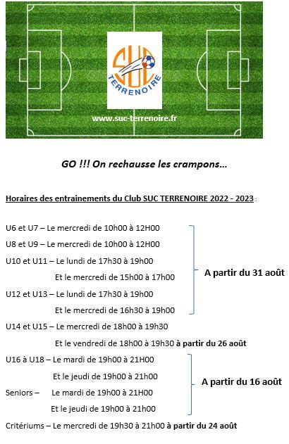 Saison Cest La Reprise Suc Terrenoire