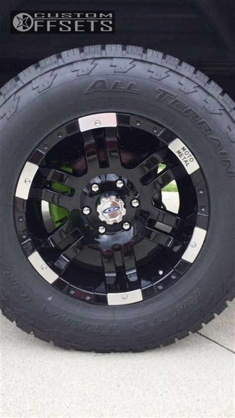 Wheel Offset Chevrolet Silverado Aggressive Outside Fender