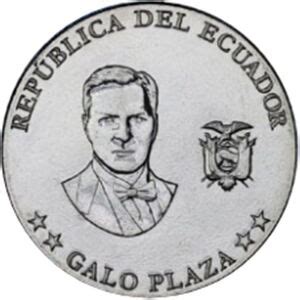 Moneda Centavos Galo Plaza Ecuador New Circulation Col