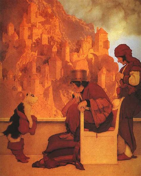 Reproducciones De Pinturas Pussnboots De Maxfield Parrish Inspirado