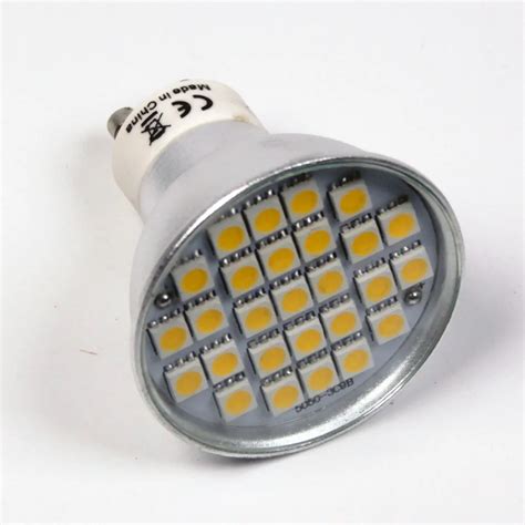 5w 27pcs 5050 Smd Gu10 Led Spot Light Bulb Ac85~265v Input 30w