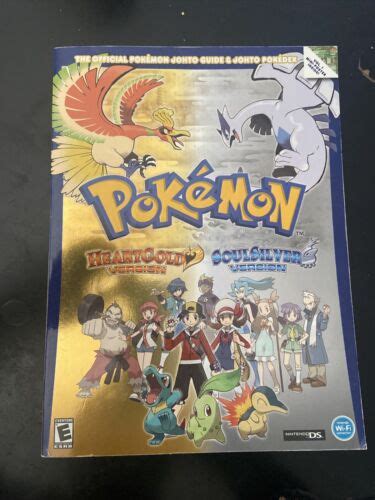 The Official Pokemon Johto Guide Johto Pokedex Heartgold Soulsilver