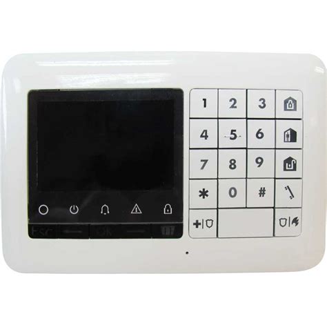 Visonic Wireless Powerg Two Way Keypad With Lcd Kp Pg Response