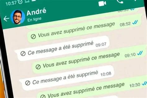 Messages WhatsApp supprimés voici comment faire pour les lire