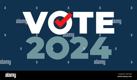 Vote 2024 Us American Presidential Election 2024 Stock Vector Image And Art Alamy