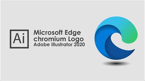 Microsoft Edge Chromium Logo - halvedtapes