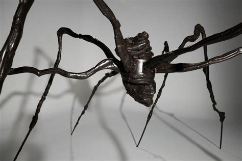 This giant 10-foot bronze spider sculpture was auctioned for a record ...