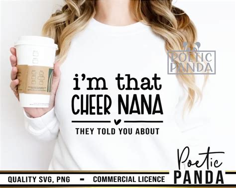 Cheer Nana Svg Png Cheerleader Svg Cheer Mom Svg Cheer Mama Svg