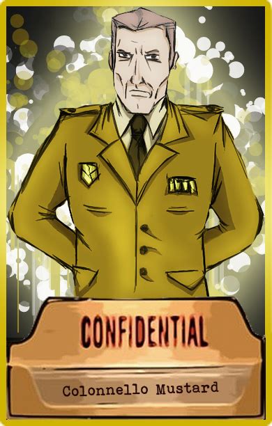 Colonel Mustard By Ginovanta On Deviantart