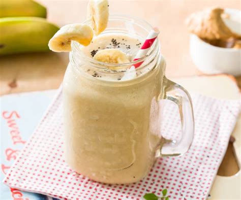 Batido de plátano con mantequilla de cacahuete Cookidoo la