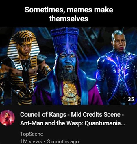 Sometimes Memes Make Themselves Council Of Kangs Mid Credits Scene