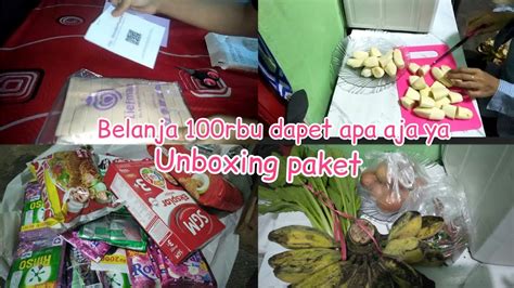 Aktivitas Irt Unboxing Paket Pelangsing Youtube