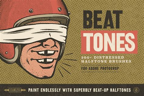 Beat Tones Beat Up Halftone Brushes Siteoutsite