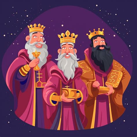 Reyes Magos Foto Premium