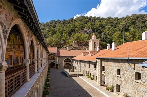 Premium Photo Kykkos Monastery Located On The Troodos Mountain Range