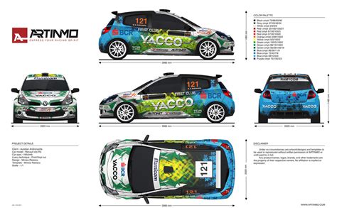 Renault Clio R3 Yacco racing by Artinmo on DeviantArt