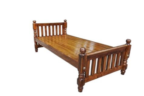 Single Teak Wooden Cot Bed Without Storage At Rs In Padappai