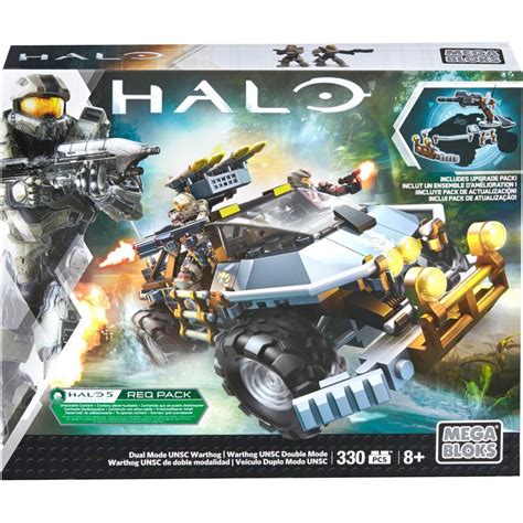 Mega Construx Halo Dual Mode UNSC Warthog - Walmart.com - Walmart.com