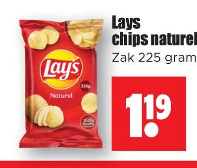 Lays Chips Naturel Aanbieding Bij Dirk