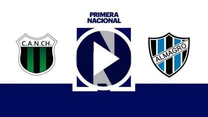 Ver EN VIVO Nueva Chicago vs Almagro dónde seguir por TV y ONLINE