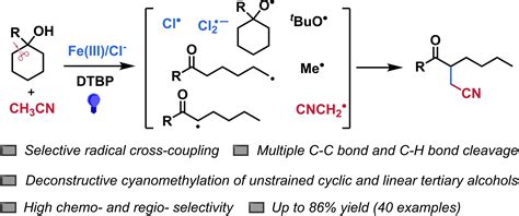 Deconstructive Cyanomethylation Enabled By Radical CrossCoupling