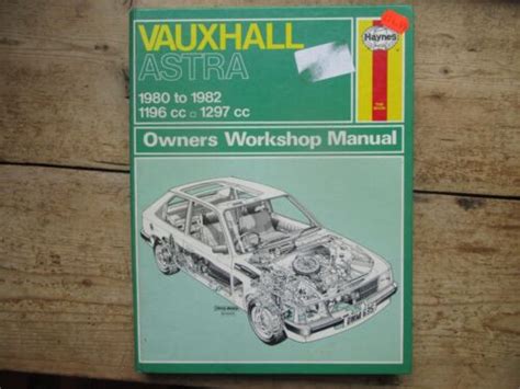 Vauxhall Astra To Haynes Service And Repair Manual Ebay