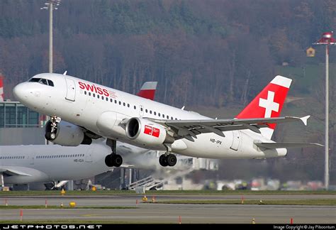 HB IPX Airbus A319 112 Swiss Jay Piboontum JetPhotos