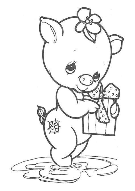 Printable Precious Moments Coloring Pages - Coloring Home