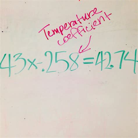 picture of equation on whitebaord solar arizona panels | Sunbright Solar