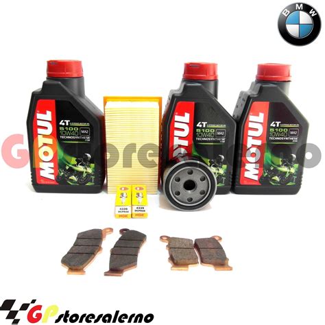 Kit Olio W Filtri Aria Olio Candele Freni Bmw F Gs Ebay