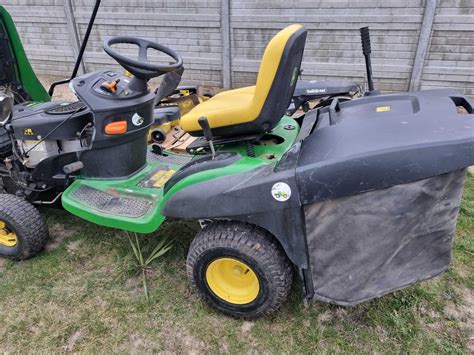 Kosiarka traktorek John Deere X155R z płuiem i zamiatarką Jankowa OLX pl