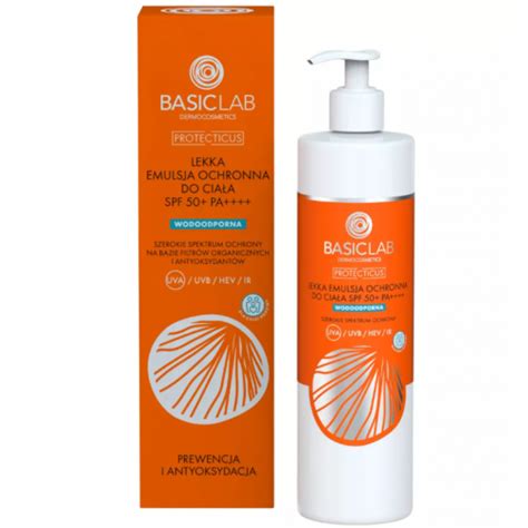 Basiclab Dermocosmetics Protecticus Lekka Emulsja Ochronna Do Cia A