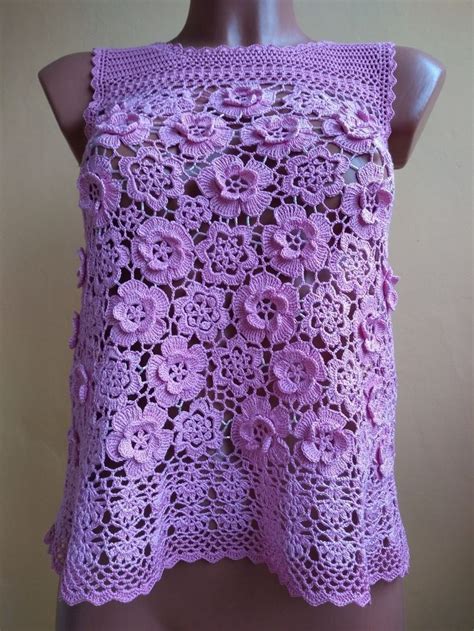 Elegant Stylish And Most Beautiful Crochet Work Blouse Top And Shirt Design Ideas For Women