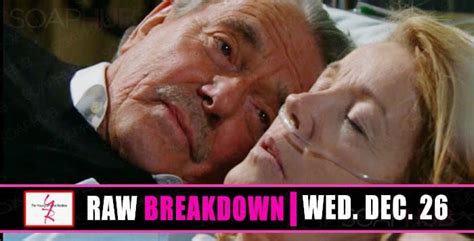 The Young And The Restless Spoilers Breakdown Wednesday Dec 26