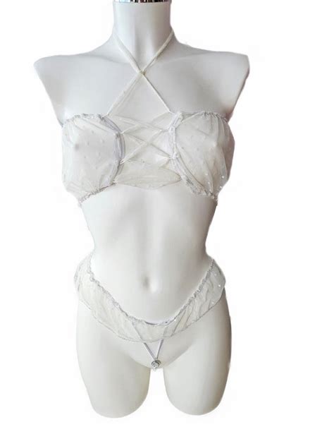 Sexy Lingerie Set L Xl Kruisloos String Set Erotische Kleding