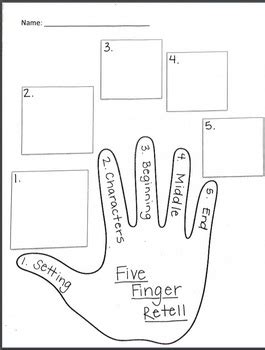 Finger Retell Worksheet