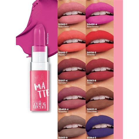 Batom Matte Real Avon Color Trend FPS 15 3 6g Shopee Brasil