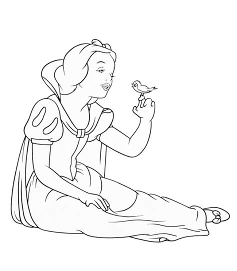 12 Classique Coloriage Princesse Disney Blanche Neige Images Idee De