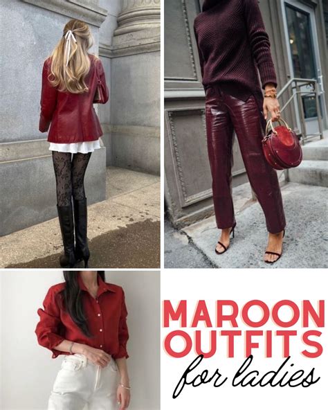 55 Deeply Beautiful Maroon Outfits Ljanestyle