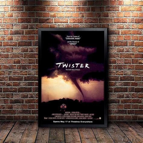 Twister, Full Size Movie Poster, Framed and Ready to Hang. - Etsy