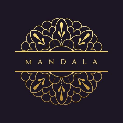 Premium Vector Mandala Vector Logo Icon Illustration