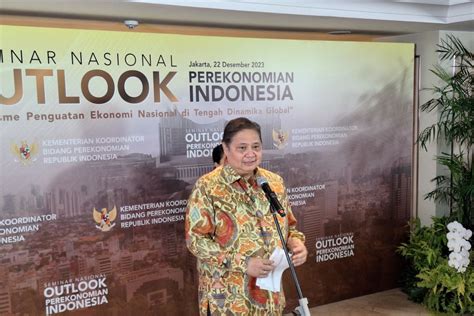 Airlangga Optimistis Ekonomi RI Tumbuh 5 2 Persen Pada 2024 ANTARA News