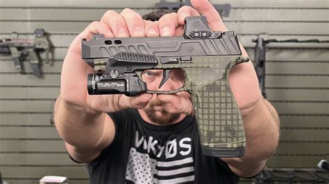 Installing An Optic Sig Romeo X Compact On A Custom P365 Macro YouTube