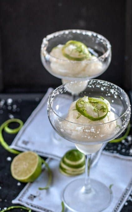 Homemade Lime Sorbet with Vodka - Your Guardian Chef