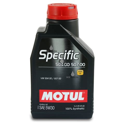 Купить моторное масло Motul Specific 504.00-507.00 5W-30 в СПб