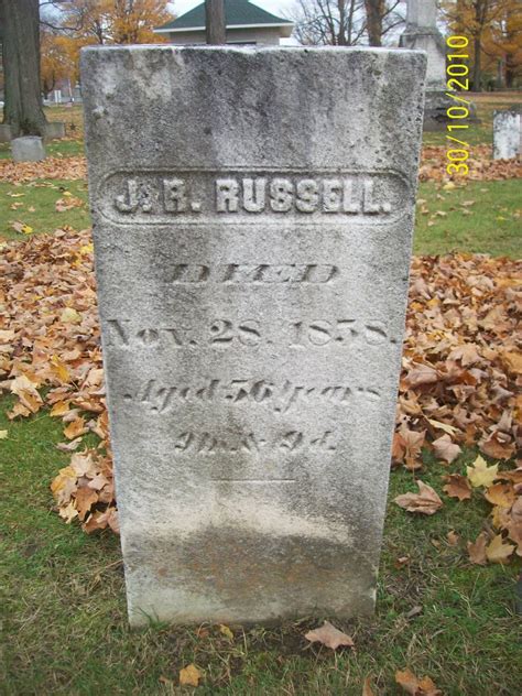 Judah Roberts Russell 1802 1858 Homenaje De Find A Grave