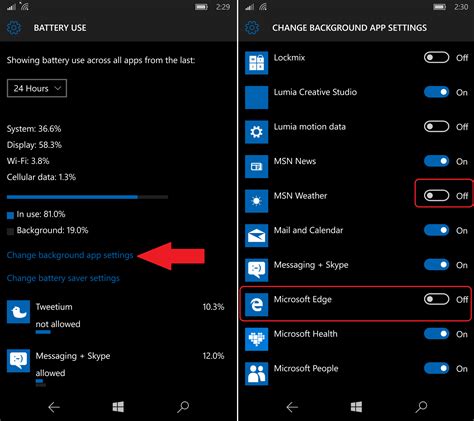 How To Disable Background Apps For The Lumia 950 And Windows 10 Mobile