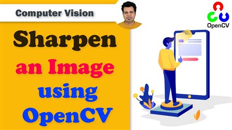 How To Sharpen Image Using Python Opencv Youtube