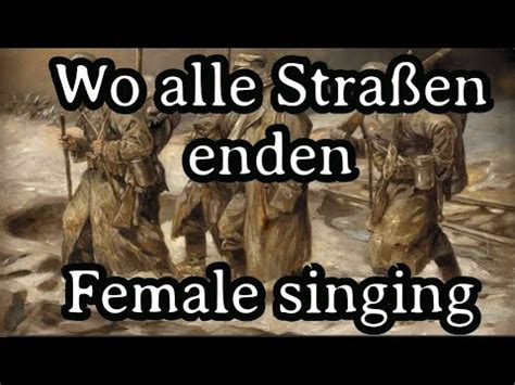 Sing with Gesche Wo Alle Straßen Enden Female singing English